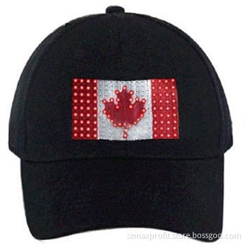 Multi-color Embroidery Cotton Baseball Cap, Customized Colors Available